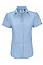 Oxford Blue Women's Oxford Short Sleeve Shirt