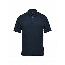 Navy Men's Pure Earth Camino Performance Short Sleeve Polo