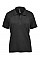 Black Women's Pure Earth Camino Performance Short Sleeve Polo