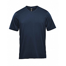 Navy Men's Pure Earth Tundra Performance Short Sleeve Tee