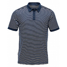 Navy/White Men's Railtown Polo