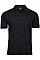 Black Men's Heavy Polo