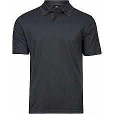 Dark Grey Men's Heavy Polo