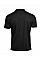 Black Men's Luxury Stretch V-Neck Polo