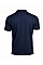 Navy Men's Luxury Stretch V-Neck Polo