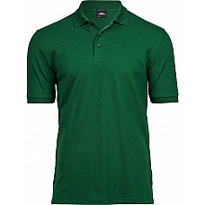 Forest Green Men's Luxury Stretch Polo