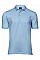 Light Blue Men's Luxury Stretch Polo