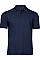 Navy Men's Luxury Stretch Polo