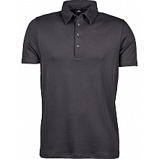 Dark Grey Men's Pima Cotton Polo