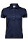 Navy Ladies' Pima Cotton Polo