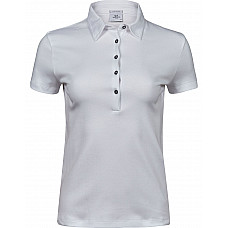 White Ladies' Pima Cotton Polo