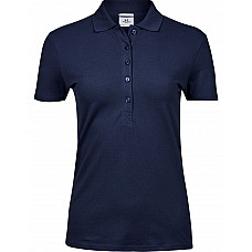 Navy Ladies' Luxury Stretch Polo