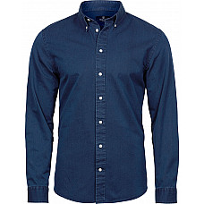 Indigo Men's Casual Twill Shirt