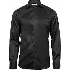 Black Men's Luxury Slim Fit Shirt