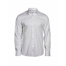 White Men's Stretch Luxury Shirt