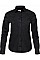 Black Ladies' Stretch Luxury Shirt