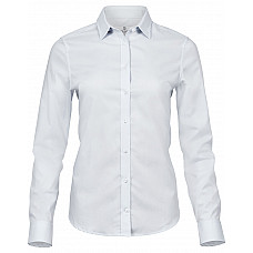 White Ladies' Stretch Luxury Shirt