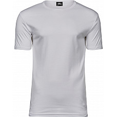 White Men's Interlock Tee