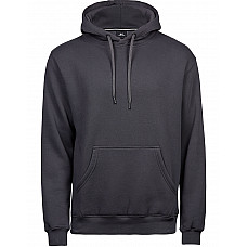 Dark Grey Men's Hooded Sweatshirt