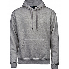 Heather Grey Men's Hooded Sweatshirt