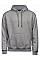 Heather Grey Men's Hooded Sweatshirt