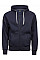 Navy Men's Fashion Full Zip Hood