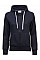 Navy Ladies' Fashion Full Zip Hood