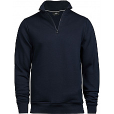 Navy Half Zip Sweatshirt