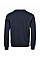 Navy Ribbed Interlock Crewneck