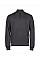 Dark Grey  Ribbed Interlock Half Zip