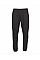 Black Ribbed Interlock Pants