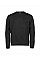 Black  Athletic Crew Neck Sweat