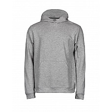 Heather Grey Athletic Hooded Sweat