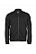 Black  Athletic Full Zip Cardigan