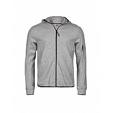 Heather Grey Athletic Full Zip Sweat