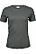 Powder Grey Ladies' Interlock Tee