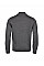 Grey Melange Mens Half Zip