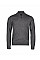 Grey Melange Mens Half Zip