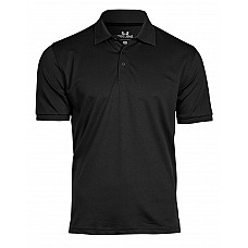 Black Men's Club Polo