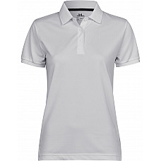 White Women's Club Polo