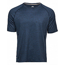 Navy Melange Men's CoolDry Tee