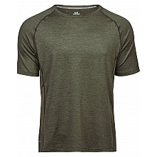 Olive Melange Men's CoolDry Tee