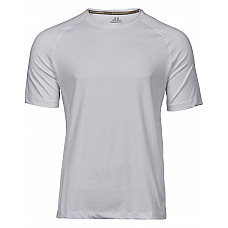 White Men's CoolDry Tee