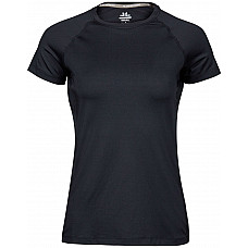 Black Ladies' CoolDry Tee