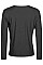 Black Melange  Long Sleeve CoolDry Tee