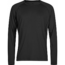 Black  Long Sleeve CoolDry Tee