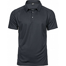 Dark Grey Men's Luxury Sport Polo