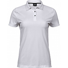 White Ladies' Luxury Sport Polo