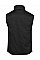 Black Men's Stretch Fleece Bodywarmer