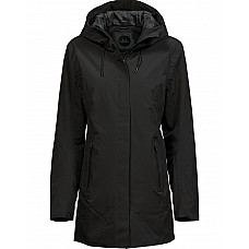 Black Ladies' All Weather Parka